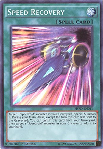 Yu-Gi-Oh! - Speed Recovery (HSRD-EN011) - High-Speed Riders - 1st Edition - Super Rare