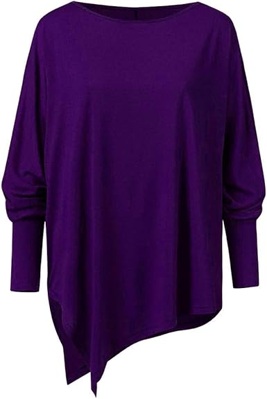 plus size purple sweatshirt