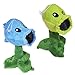 Rising Toys PVZ- Set of 2 - Normal and Ice Peashooter Plants Pea Shooter Cute Soft Plush Toy Doll