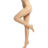 YOGAPRO Women's 80 Den Soft Semi Opaque Tights, Women's Pantyhose High Twist Yarn Tights