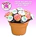 Tasty Bouquet- Create Beautiful Cupcake Bouquets in Seconds, Displays 19 Cupcakes, Includes 1 Dome Shaped Cupcake Rack, 1 Flower Pot, 4 Decorating Bags, 2 Decorating Tips