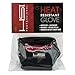 HSI Professional Heat Resistant Glove for Curling and flat iron. Black and red