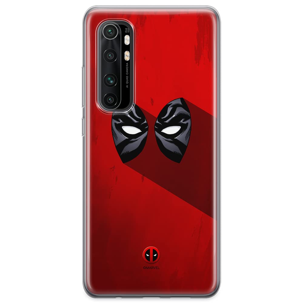ERT GROUP mobile phone case for Xiaomi MI NOTE 10 Lite original and officially Licensed Marvel pattern Deadpool 007 optimally adapted to the shape of the mobile phone, case made of TPU