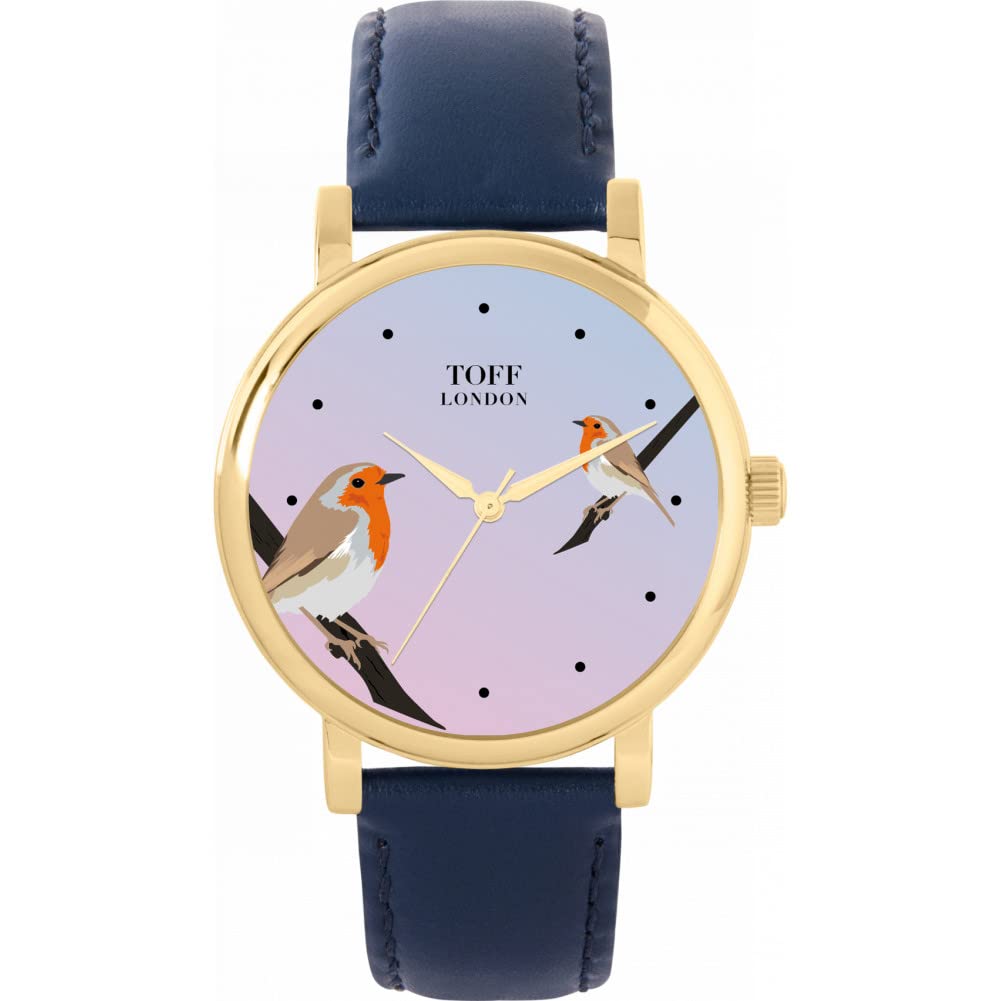 Toff London Ladies Robins Bird Watch