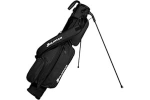 Orlimar Pitch 'N Putt Elite Synthetic Leather Sunday Golf Bag with Stand