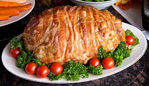 Bacon Wrapped Turducken Roast With Italian Sausage Juicy And Delicious Large 6 6lb Pricepulse