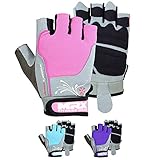 MRX Ladies Weight Lifting Gloves Pro Series Pink (Medium)