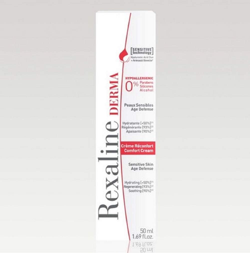 Rexaline Derma Comfort Cream For Sensitive Skin 50ml, White, 50 ml (Pack of 1) - Image 3