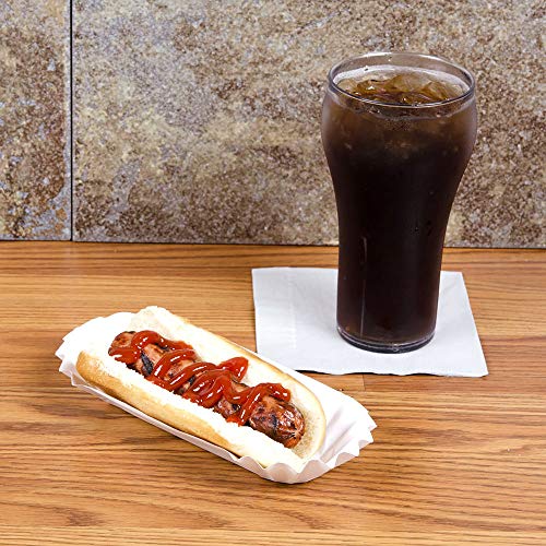 750 Paper Hot Dog Trays | White Hot Dog Wrappers | 8 Inch Hotdog Tray Holders | Fluted Hotdog Boats | Sturdy Hotdog Wrappers - Thumbnail 5