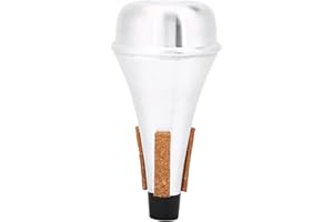 Practice Trumpet Mute Aluminum Alloy Trumpet Musical Instrument Part Accessory for Music Lovers