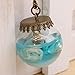 SeaISee Ocean Sea Current Bottle Starfish Shell Glass Cover Pendant Necklace