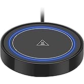 Dimux Coffee Mug Warmer, Electric Beverage Warmers for Office Home Desk Use, Smart Cup Warmer Thermostat Coaster for Hot Coff