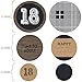 18th Milestone Birthday - Dashingly Aged to Perfection - Confetti and Balloon Party Decorations - Combo Kit