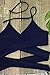 CUPSHE Women's Bikini Swimsuit Front Cross Lace Up Two Piece Bathing Suit