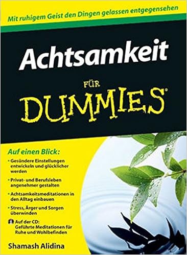 Achtsamkeit Fur Dummies 9783527707126 Amazon Com Books