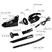 Car Vacuum Cleaner,Wietus Power:80W,Suction 3KPA, Black12V,5-in-1 Multifunctional Dry Auto Vacuum Cleaner Handheld Vacuum Cleaner,13.2-FT(4M) Cord, 4 Vacuum Mouths to Vacuum The Hair and Wool Fabric