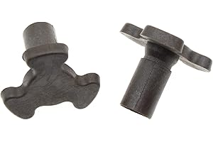 Microwave Turntable Couplers 2 Pcs Microwave Oven Turntable Roller Guide Support Glass Tray Drive Coupling Replacement [FDXGYH, Shaft Length - 0.87inch]