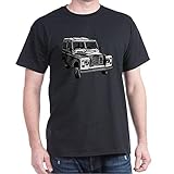 CafePress - Land Rover Illustration - 100% Cotton T-Shirt