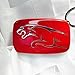 KMT ABS Smart Remote Key Fob Case Cover Protector Shell Fit Jaguar XE XJ XF F-TYPE F-SPACE (PACK OF 1 PC) (RED)