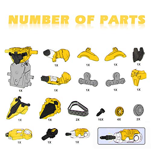 image for Betheaces Kids Toys Remote Control Robot - RC Assembly Robots for Kids