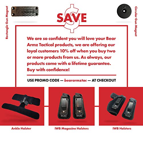 6 Holster+Vehicle+adhesive+Accessory+Concealed