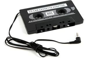 Premium Popular 3.5mm AUX Car Audio Cassette Tape Adapter, MP3 Convenient Fashion Processed