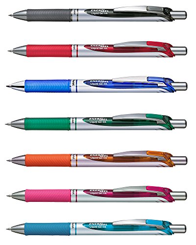 Pentel Energel XM Rollerball Pen Retractable Color: Violet