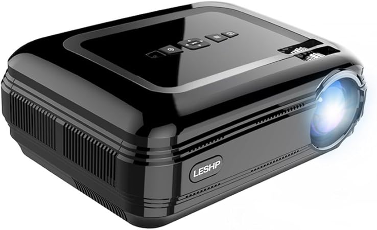 Amazon Vidéoprojecteur Portable Sweepid LESHP-BL58 Projecteur LED Portable Noir Vidéoprojecteur Home
