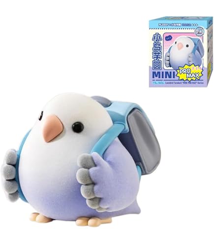 Amazon.com: azukisan Mini Love Bird Cute Parrot Flocking Blind Box