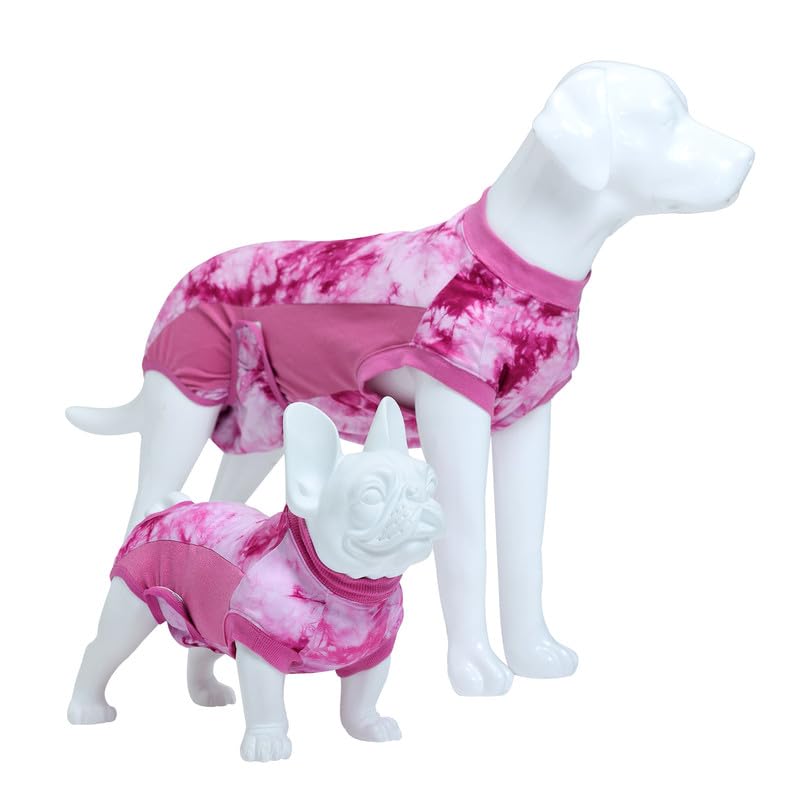 Photo 1 of Knafe Recovery Suit for Female & Male Dogs After Surgery, Breathable Dog Onesie Cone Alternative, Anti-Licking Surgical Suit for Spay Neuter Wounds