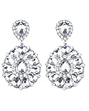 Women's Evening Gala Bridal Prom Wedding Clip On Earrings