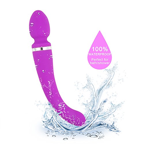 Wand Massager G-spot Vibrator Handheld- Breathtaking 10 Speeds&Modes to Stimulate your Clitoris& Vagina-Powerful Dual Motors for Women or Couples (Straight, Lesbian, Gay) or Solo Play