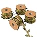 Juvale Jute Burlap Twine Vine with Artificial Leaves Garland for DIY Crafts and Decor (4 Rolls) primary