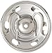 Dritz 80-21-65 Sew-On Snaps, Nickel-Plated Brass, Size 10 4-Count