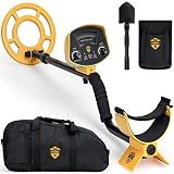 ToolGuards Metal Detector Easy to Use Carry Bag & Shovel (2019 Model High-Accuracy)