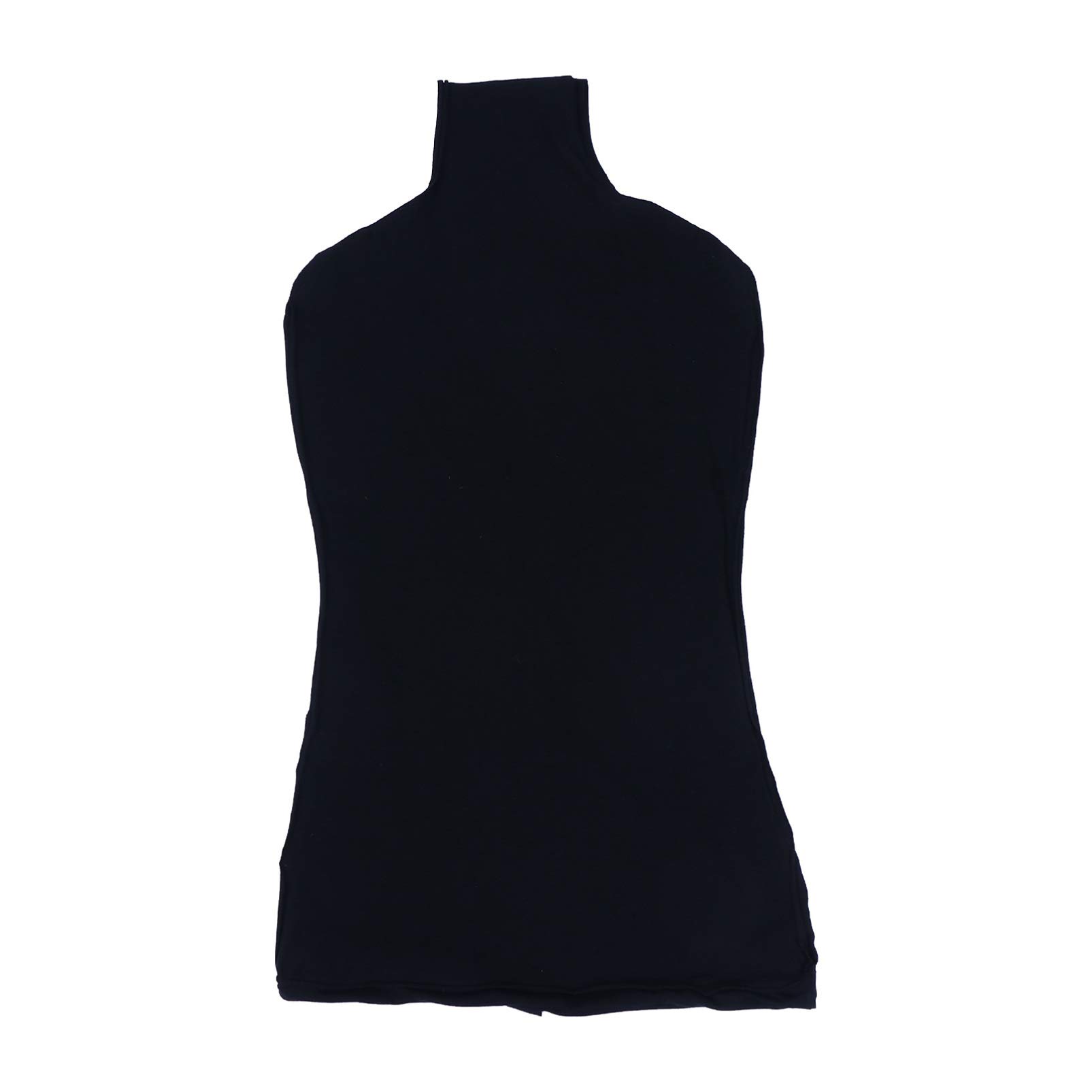 Black Mannequin Cover Mannequin Top Fabric Cloth for Upper Body Dress Stand Form Model Mannequin Not Included