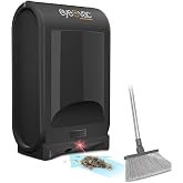 EyeVac Pro Touchless Vacuum Automatic Dustpan - Ultra Fast & Powerful - Great for Sweeping Salon Pet Hair Food Dirt Kitchen, 