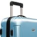 Traveler's Choice Freedom Lightweight Hardshell Rolling Luggage, Arctic Blue, 3-Piece Set