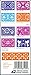 Colorful Celebration U.S. Forever Postage Stamps Booklet of 20 Self-Adhesive 1 Booklet of 20 Stamps