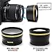 Filters for Canon EOS Rebel | 58MM Lens Attachments & Filters Accessory Bundle Kit for T8i T7 T7i T6i T6S T6 T5i T5 T3i SL3 SL2 SL1 EOS 90D 80D 77D 70D 9000D 800D 760D 7D DSLR Camera