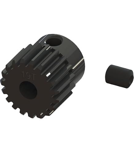Arrma Pinion Gear 19T 0.5 MOD CNC 2.3mm Bore - ARA311205 Arrma Pinion Gear 19T 0.5 MOD CNC 2.3mm Bore - ARA311205