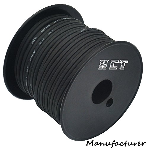 KCT 16AWG Gauge Speaker Cable Speaker Wire Black 50FT - Thumbnail 7