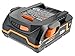 Ridgid Genuine OEM AC840085 1.5 Amp Hour 18V Compact Lithium Ion Power Tool Battery with Onboard Fuel Gauge and Flat Standing Base (Renewed)