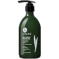 Luseta Tea Tree Shampoo with Argan Oil 16.9 Fl oz- Clarifying,Hydrating and Fighting Dandruff and Itchy Scalp - For Damaged and Oil Hair - Sulfate and Paraben Free for Men and Women