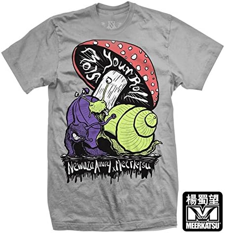 Newaza x Meerkatsu Slow Your Roll Tee - Grey - S