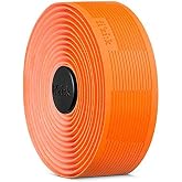 Fizik Vento Solocush Tacky,Gravel and Road Cycling bar Tape, Orange Fluo, 2.7mm