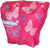 Floaties Kids Armbands For Pool - Inflatable Arm Floats, Arm Bands Teaches Kids to Swim with Confidence, Pink, Large