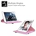Fintie Rotating Case for iPad Mini 4-360 Degree Rotating Stand Case with Smart Cover Auto Sleep/Wake Feature for iPad Mini 4 (2015 Release), Pink