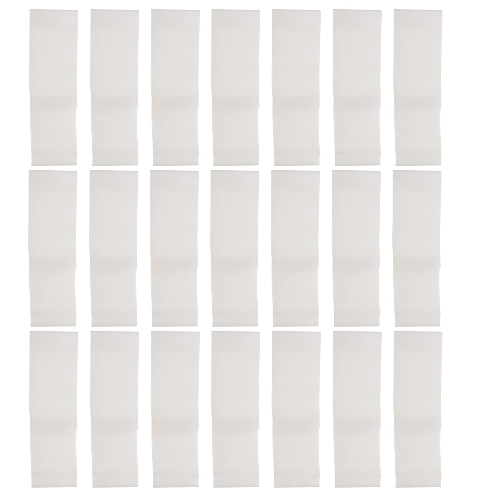 HEMOTON Disposable Spa Headbands 100Pcs Non-Woven Stretchable Hair Straps for Facial Treatments Skincare Hair Washing Salons One Size Fits All