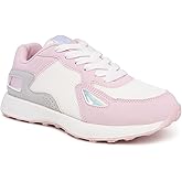 Nautica Kids Girls Casual Lace-Up Fashion Sneakers Oxford Comfortable Walking Shoe-Olivet